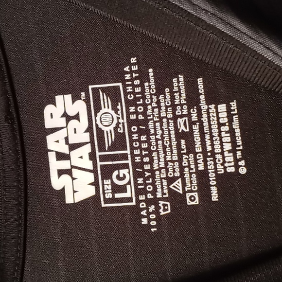 Star Wars Storm Trooper Men's Tee Large - Picture 3 of 4